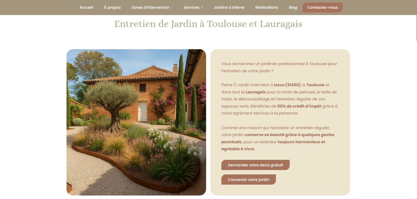 Pierre ô Jardin : vue 3